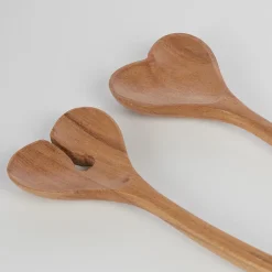 Butlers ACACIA Salatbesteck-Set Herz 2-tlg. Hot