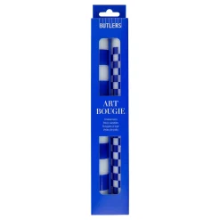 Butlers ART BOUGIE Stabkerze Checker 2er Set Best