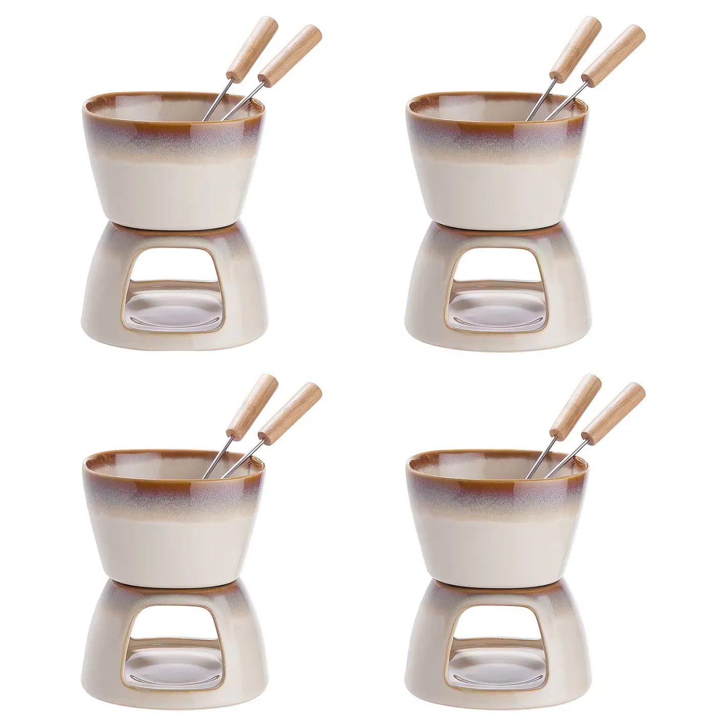 Butlers AU CHOCOLAT Mini-Fondue 4er-Set Hot