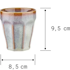 Butlers BERGAMO Kaffeetasse 6er-Set