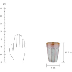 Butlers BERGAMO Latte Macchiato Tasse Hot