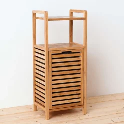 Butlers BIG BAMBOO Regal mit Wäschekorb Best