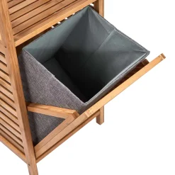 Butlers BIG BAMBOO Regal mit Wäschekorb Best