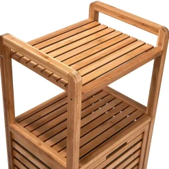 Butlers BIG BAMBOO Regal mit Wäschekorb Best