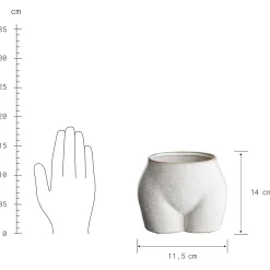 Butlers BOTTY Blumentopf 4er-Set New