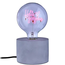 Butlers BRIGHT LIGHT LED-Glühlampe Hello Outlet