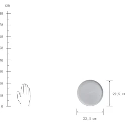 Butlers CASA NOVA Frühstücksteller 4er-Set New