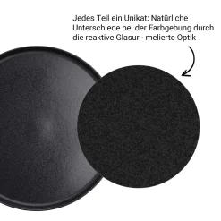 Butlers CASA NOVA Frühstücksteller 4er-Set Hot