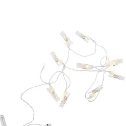 Butlers CLIP ART LED-Lichterkette Klammern Hot