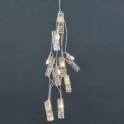 Butlers CLIP ART LED-Lichterkette Klammern Hot