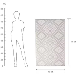 Butlers COLOUR CLASH In-/Outdoorteppich Ethno Outlet