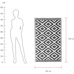 Butlers COLOUR CLASH In-/Outdoorteppich Ethno Best