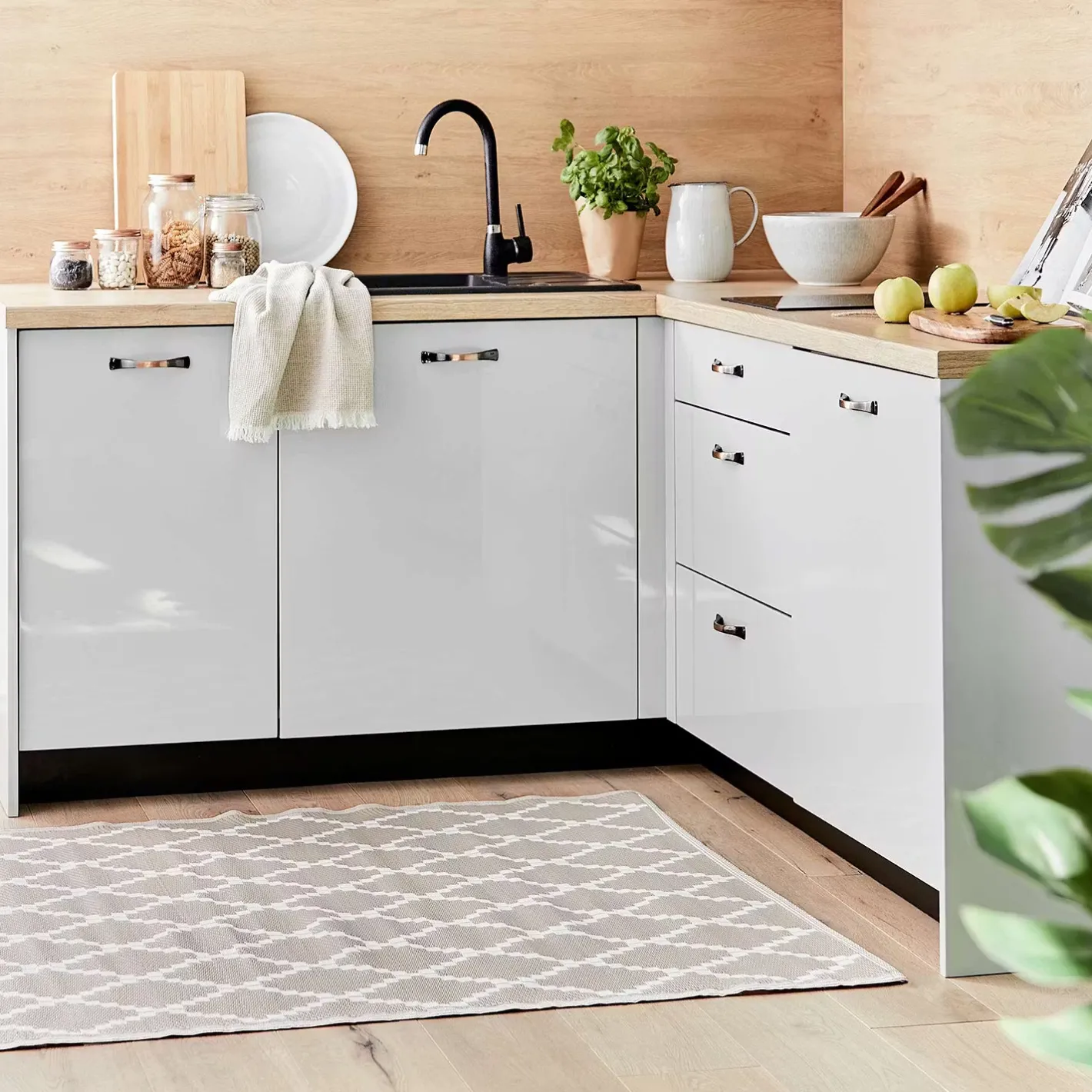 Butlers COLOUR CLASH In-/Outdoorteppich Rauten Online