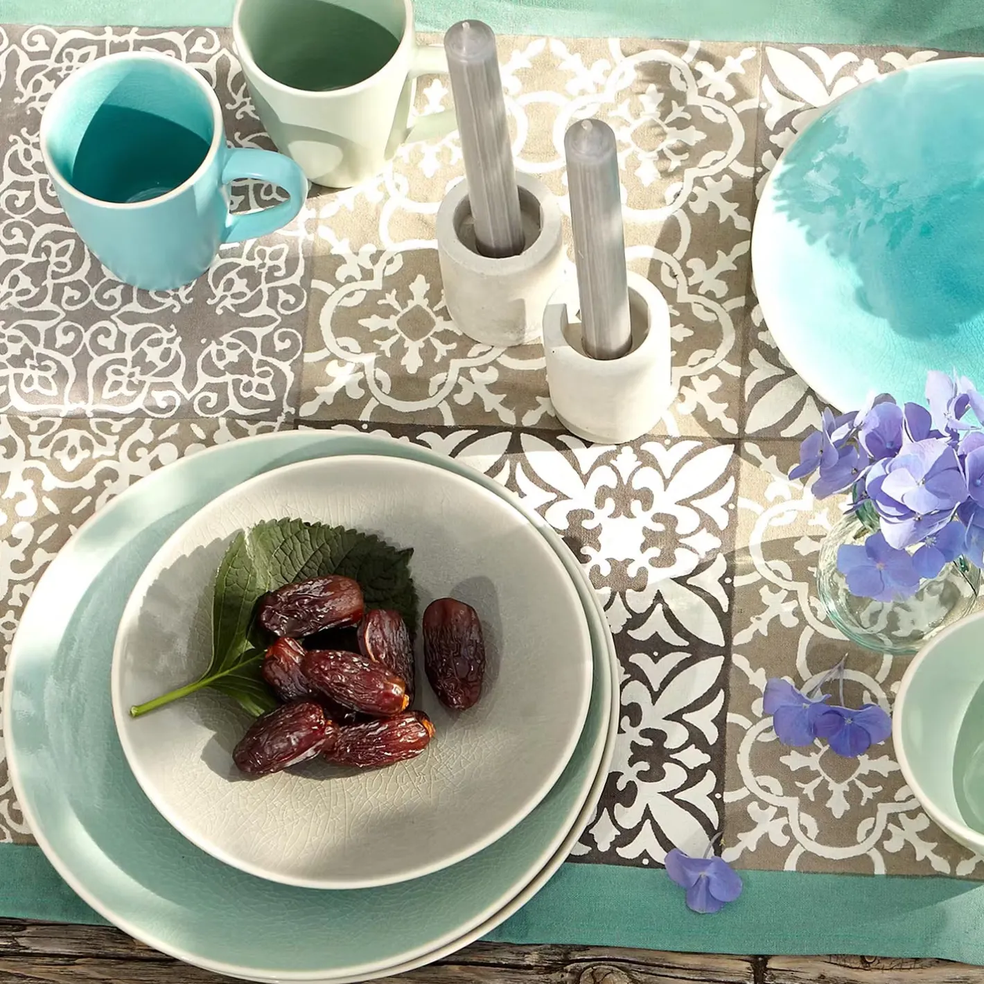 Butlers CONCRETE Kerzenhalter 6er-Set