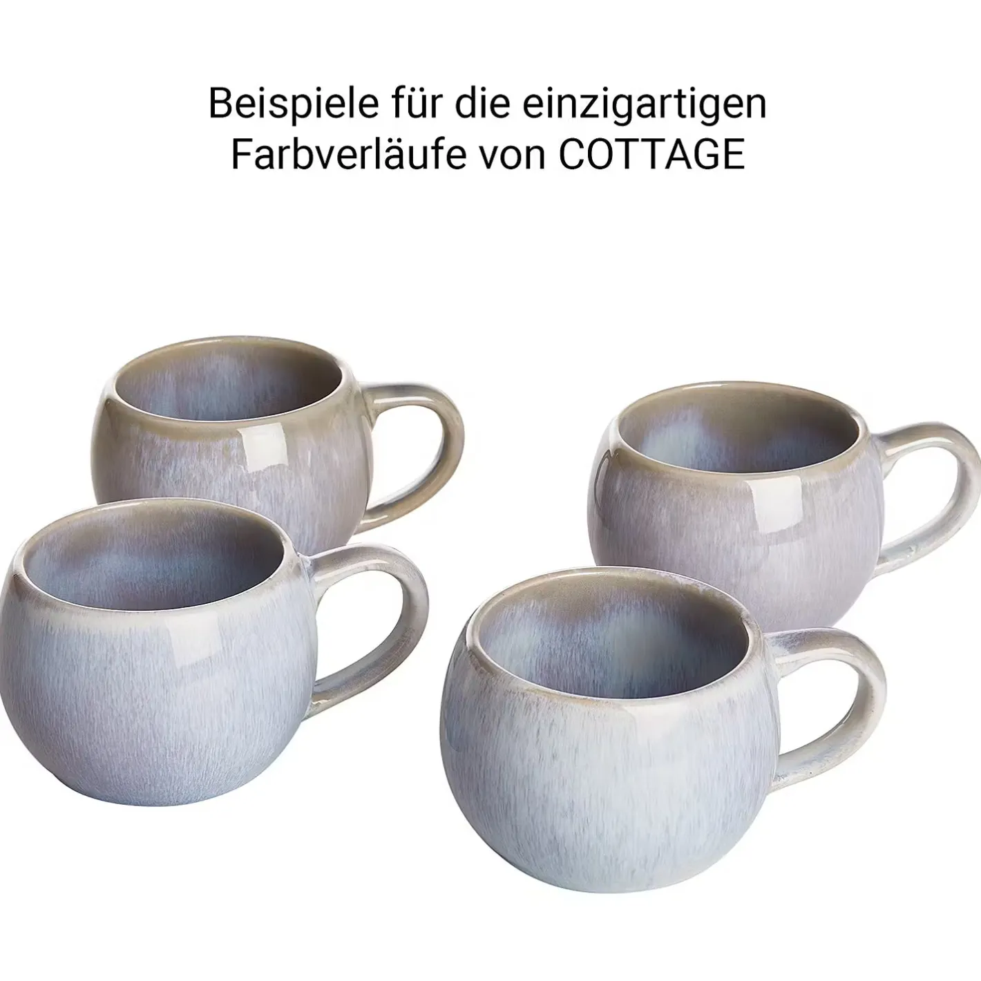Butlers COTTAGE Espressotasse 6er-Set Hot