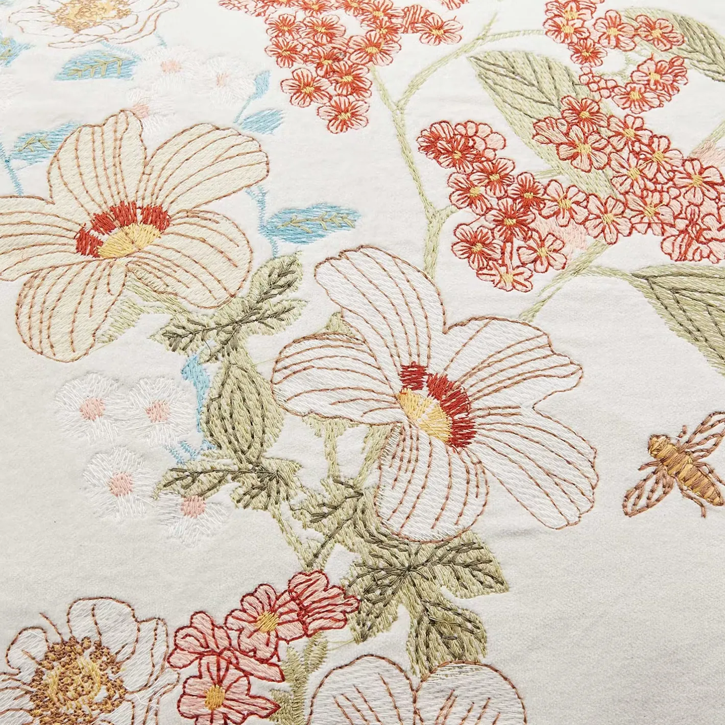 Butlers COTTON VELVET Dekokissen Blumen Clearance