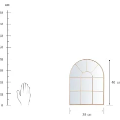 Butlers FINESTRA Fensterspiegel 6er-Set Outlet