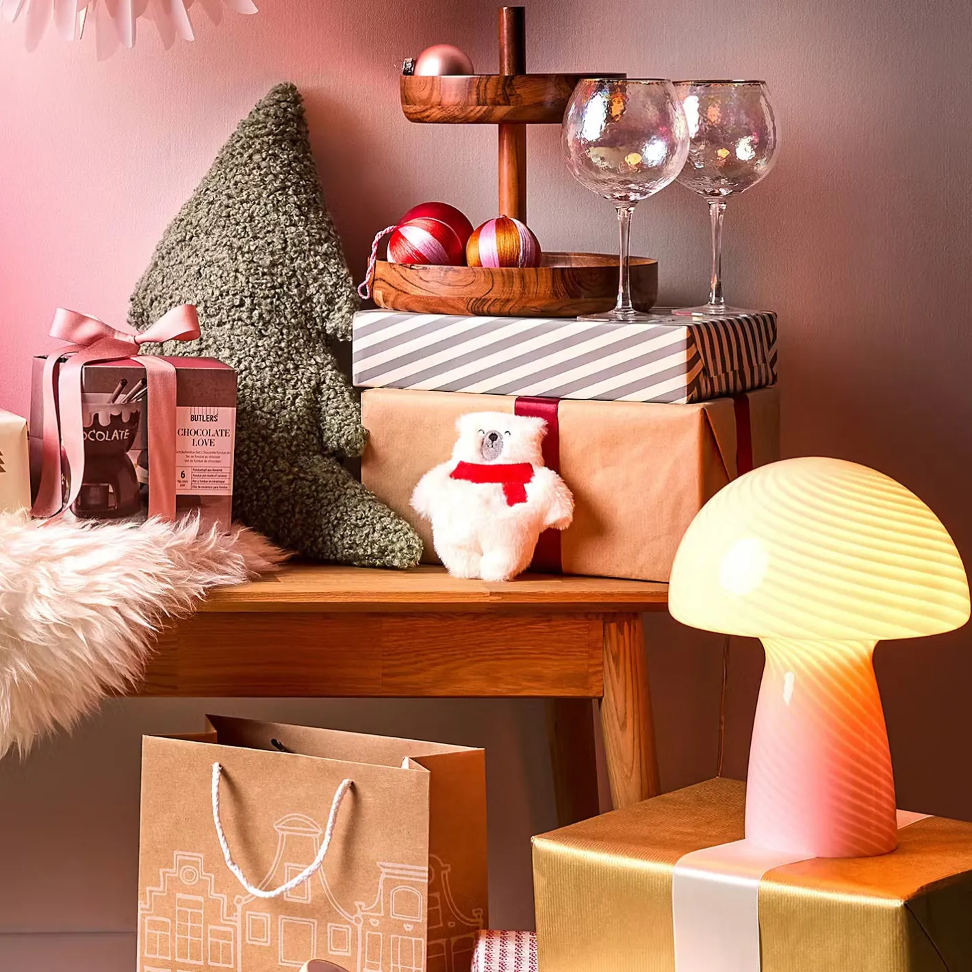 Butlers FUNGI TOWN Tischleuchte Discount