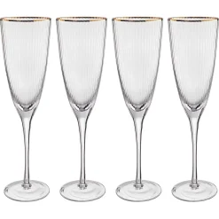 Butlers GOLDEN TWENTIES Champagnerflöte 4er-Set Clearance