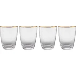Butlers GOLDEN TWENTIES Wasserglas 4er-Set Best