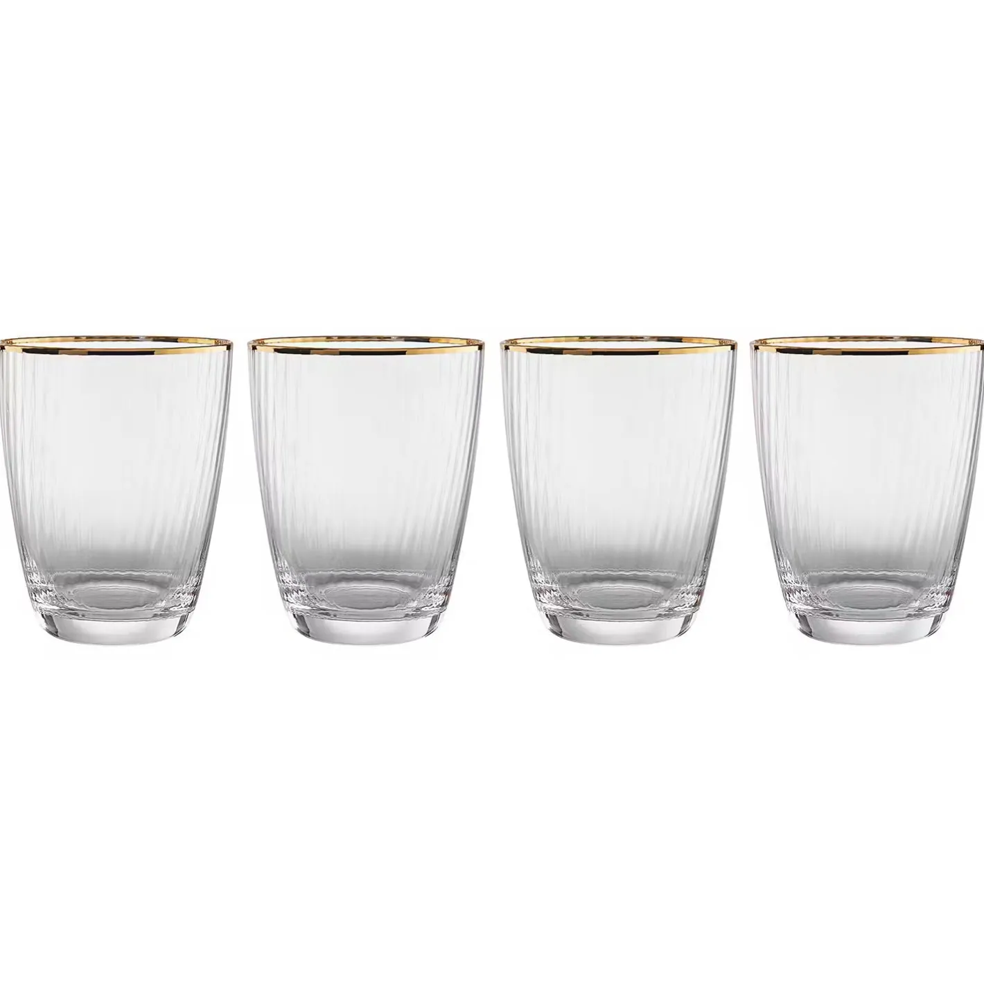 Butlers GOLDEN TWENTIES Wasserglas 4er-Set Best
