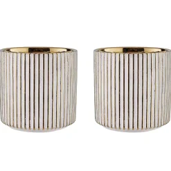 Butlers GOLDIE Blumentopf 2er-Set Outlet