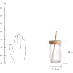 Butlers GREEN TASTE Trinkglas 6er-Set Outlet