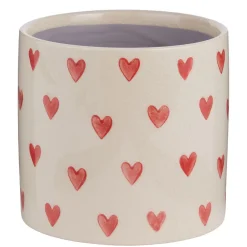 Butlers HEARTS & FLOWERS Blumenübertopf Best