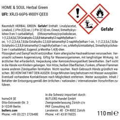 Butlers HOME & SOUL Raumduft X Herbal Green New