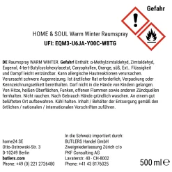 Butlers HOME & SOUL Raumspray X Warm Winter Sale