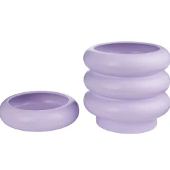 Butlers HOOP Blumenübertopf mit Teller Sale