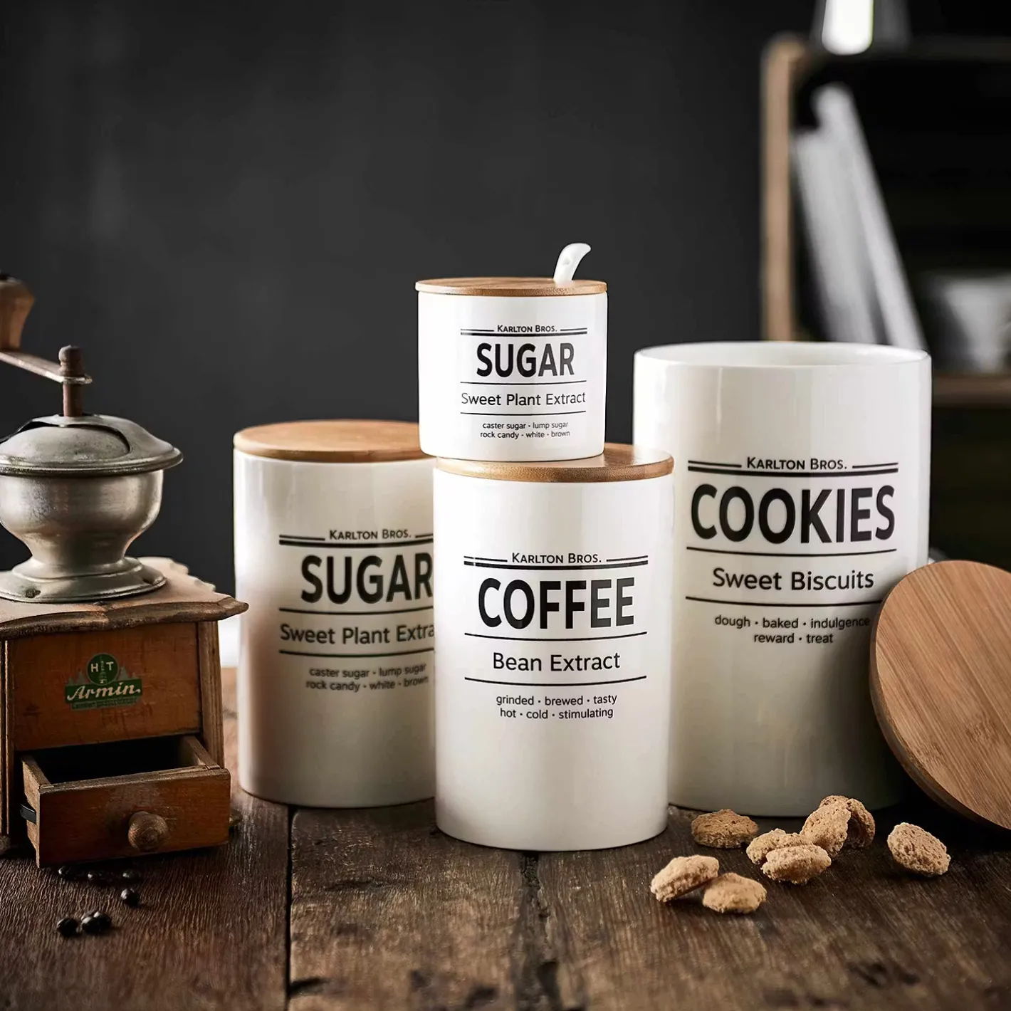 Butlers KARLTON BROS. Zuckerdose 4er-Set New