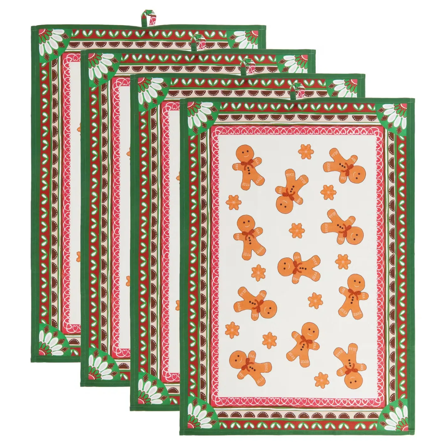 Butlers KITCHEN TALES Küchentuch 4er-Set New