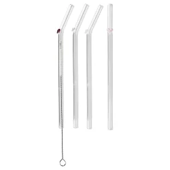 Butlers LONG DRINK Trinkhalm-Set Herz