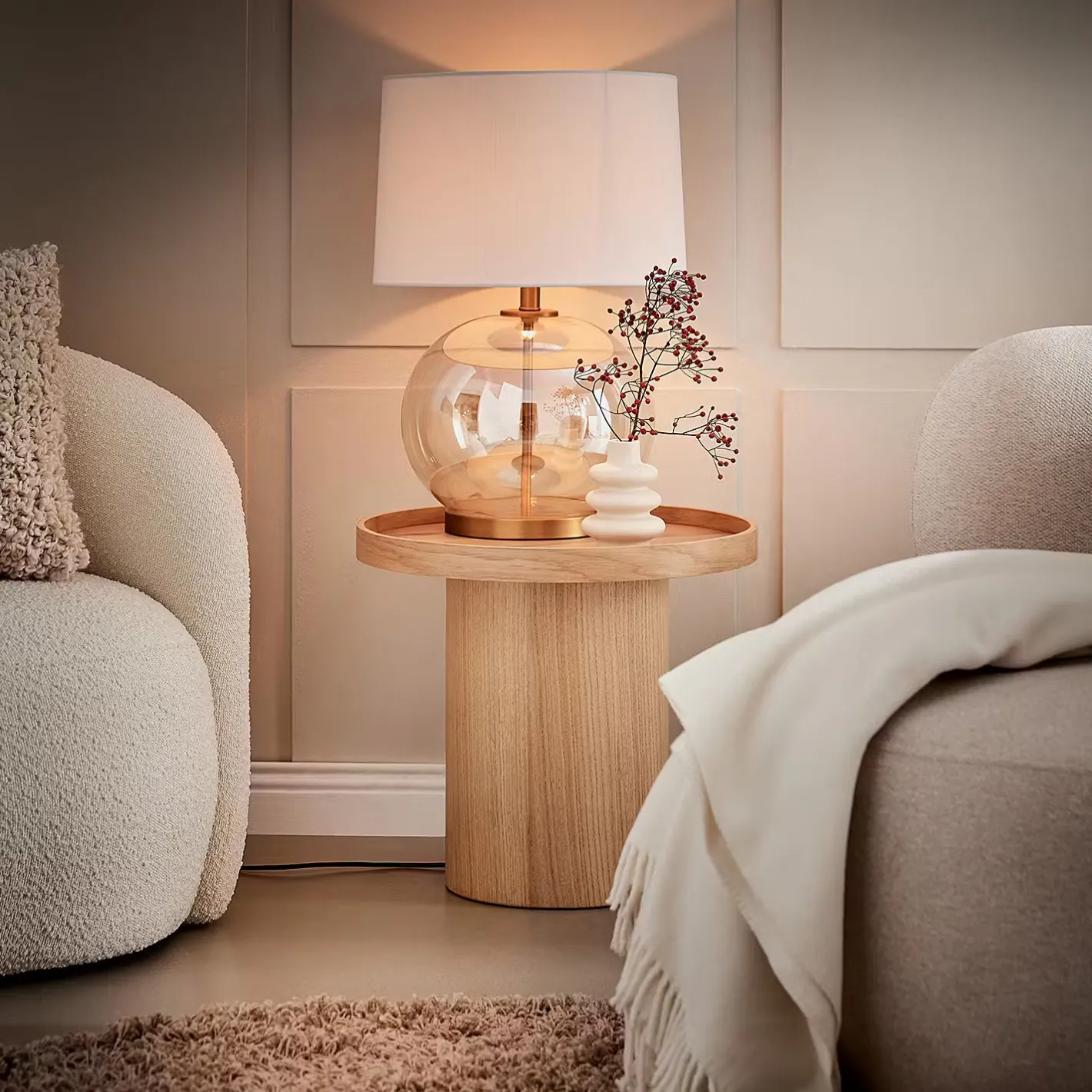 Butlers MADAME VERRE XL Tischleuchte Discount