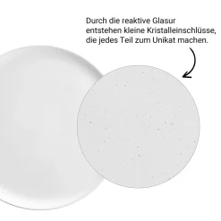 Butlers NATIVE Tiefer Teller 4er-Set Hot