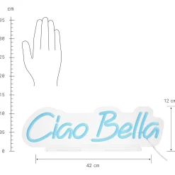 Butlers NEON VIBES LED-Leuchte Ciao Bella Discount