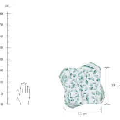 Butlers Papierserviette APRÈS Eucalyptus 6er-Set