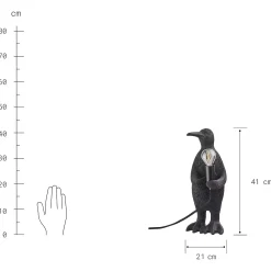 Butlers RINALDO Tischleuchte Pinguin New