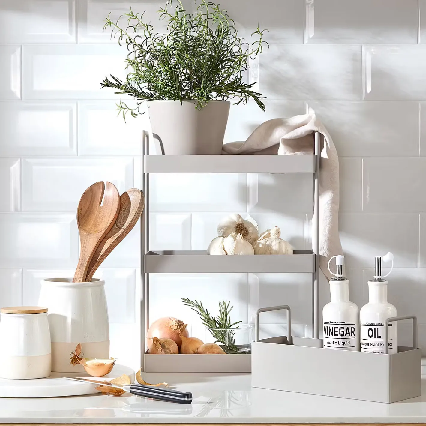 Butlers Salatbesteck PURE KITCHEN 4er-Set Online