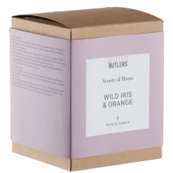 Butlers SCENTS OF HOME Duftkerze Wild Iris Hot