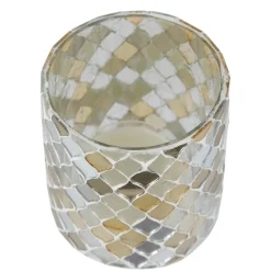 Butlers SHIMMER & SHINE Windlicht Mosaik