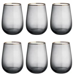 Butlers TOUCH OF GOLD Gläser mit Goldrand 6er-Set Sale