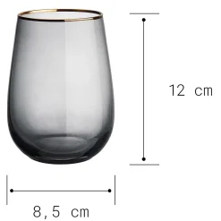 Butlers TOUCH OF GOLD Gläser mit Goldrand 6er-Set Sale