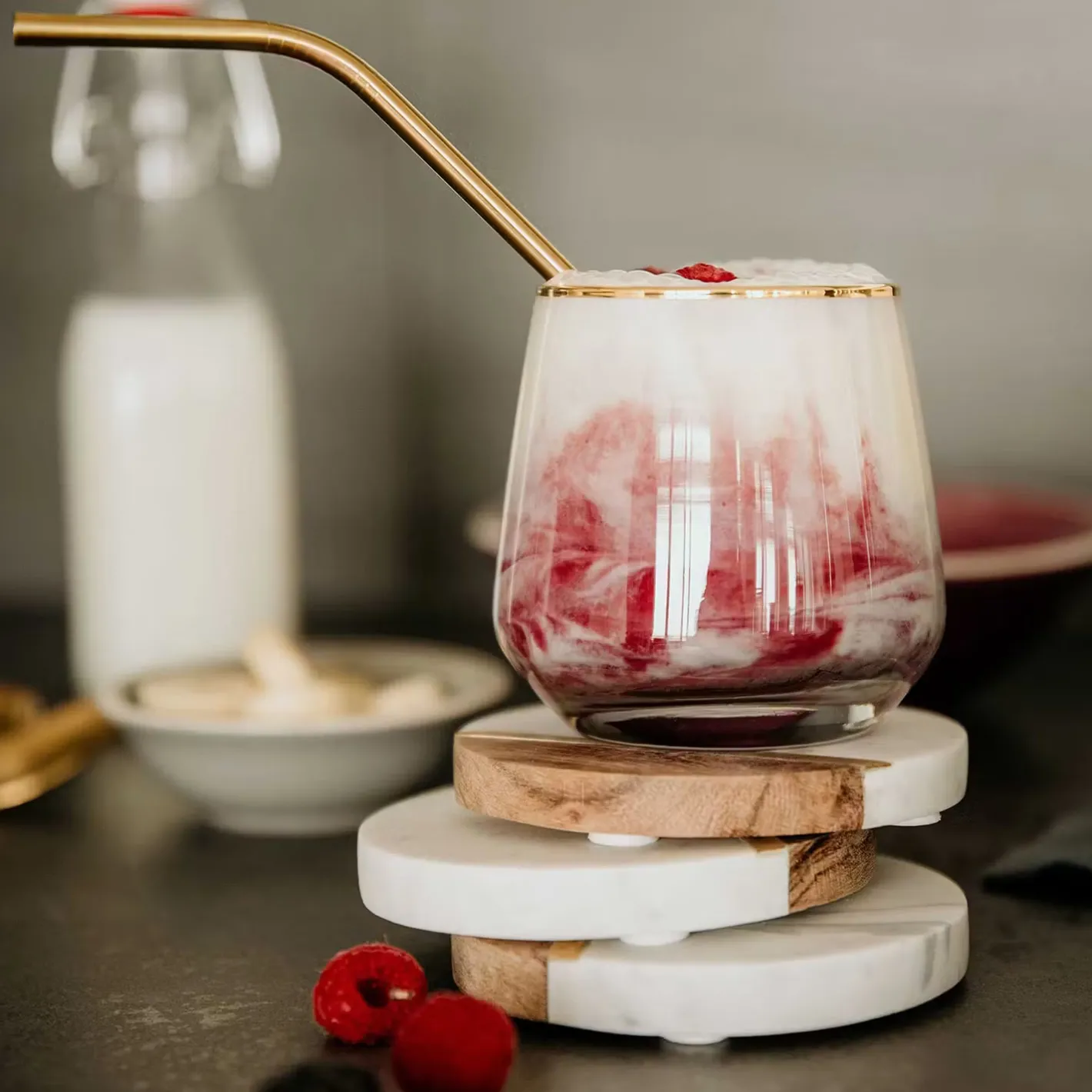 Butlers TOUCH OF GOLD Wasserglas 6er-Set New