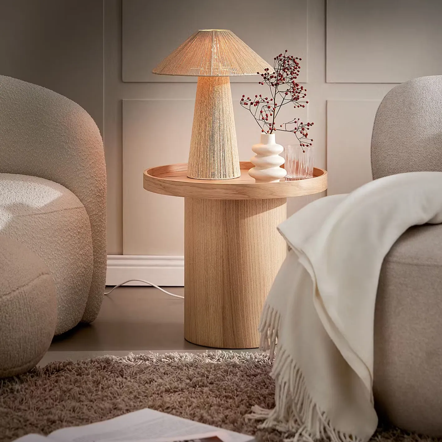 Butlers WEAVER Tischleuchte Online