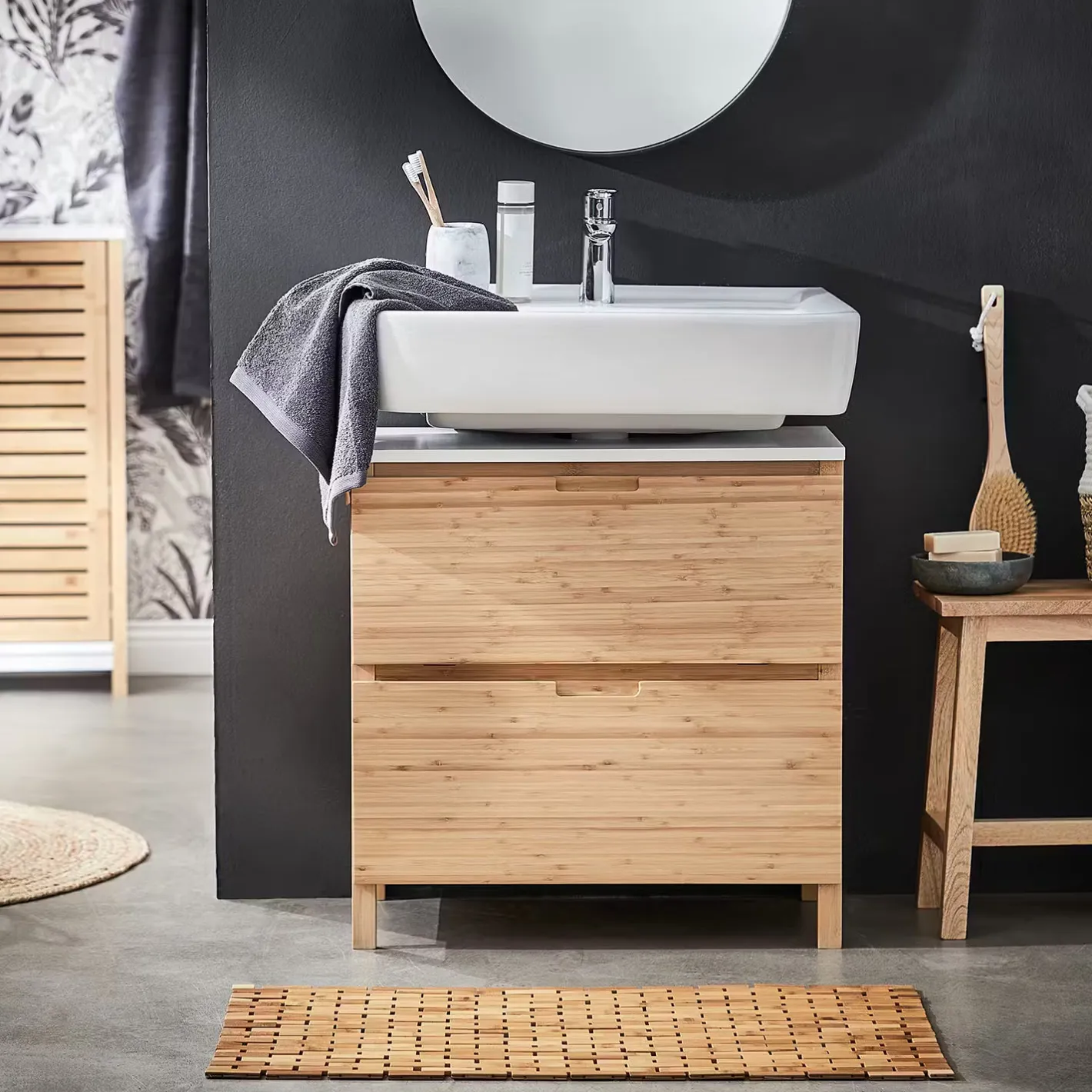 Butlers WHITE SANDS Waschbeckenunterschrank Discount