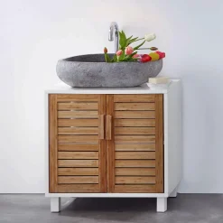 Butlers WHITE SANDS Waschbeckenunterschrank New