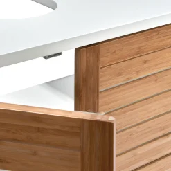 Butlers WHITE SANDS Waschbeckenunterschrank New