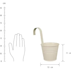 Butlers ZINC Hängetopf 6er-Set Online